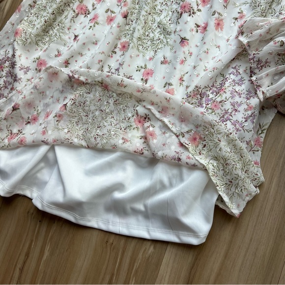 Floral Boho Mini Dress - Picture 6 of 10